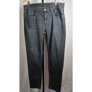 Zara Women's Straight Leg Jeans - Deep Indigo